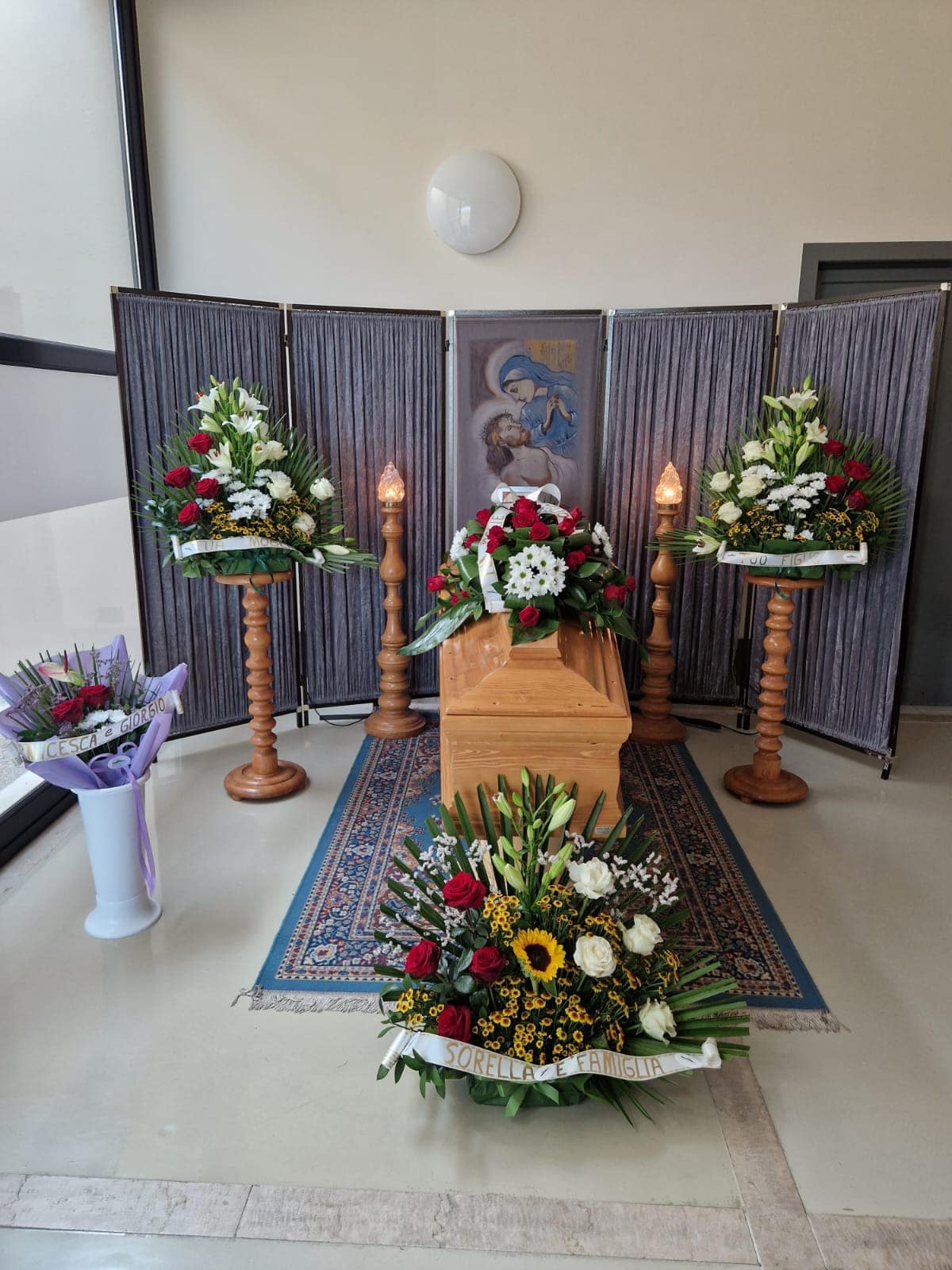 Composizione funebre — La Rocca in Fiore